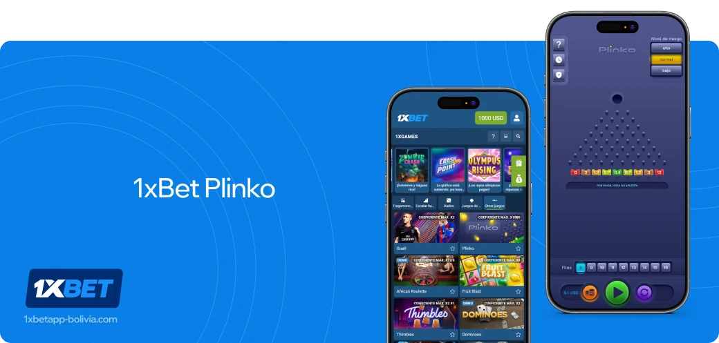 1xbet Betapk Bolivia Plinko