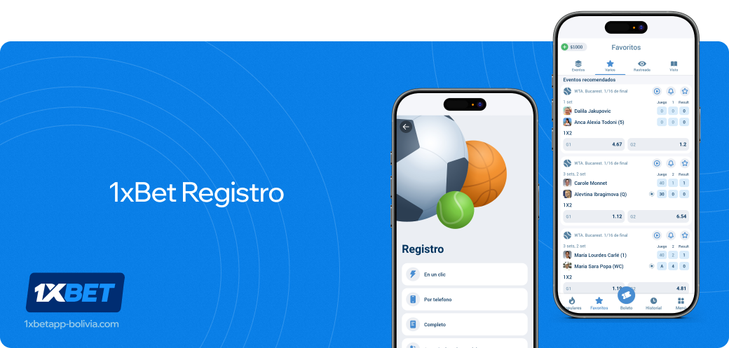 1xbet betapk Bolivia Registro