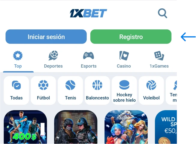Guía paso a paso para registrarse 1xbet Betapk Bolivia